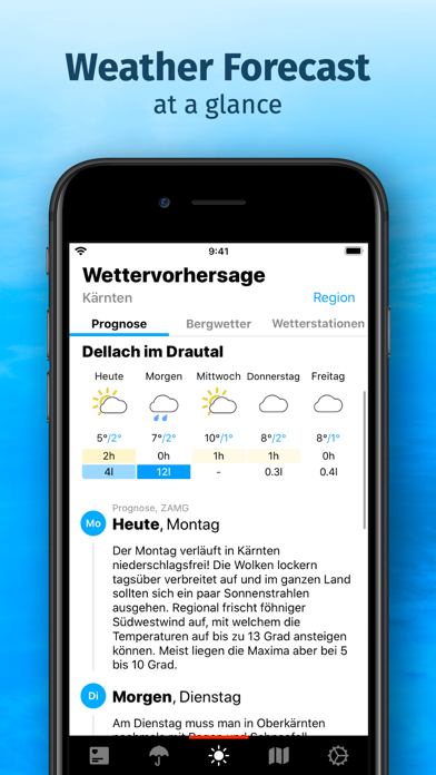 bergfex: weather & rain radar Screenshot