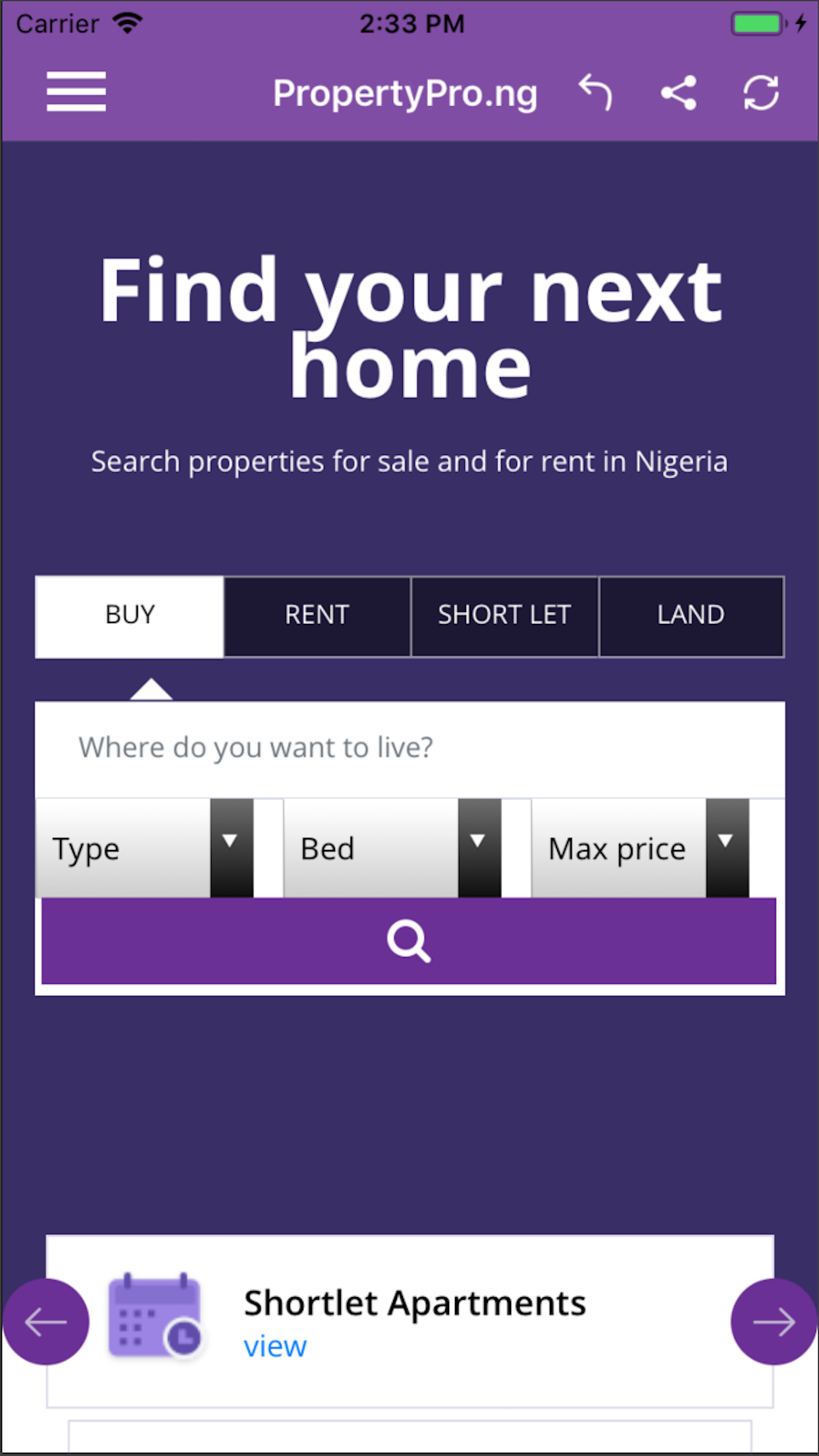 Propertypro Property App