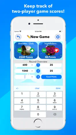 Game screenshot Canasta Score Keeper apk