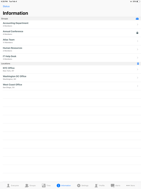 EasyGrouper iPad screenshot 6 - Business app