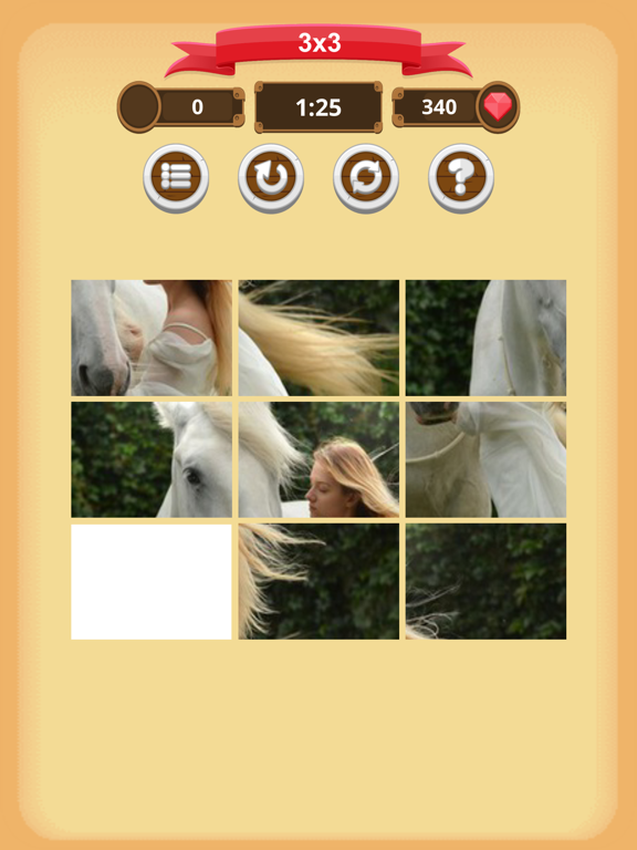 Screenshot #6 pour Chevaux - Puzzle Coulissant