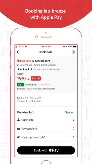 Hotwire: Last Minute Hotels Screenshot