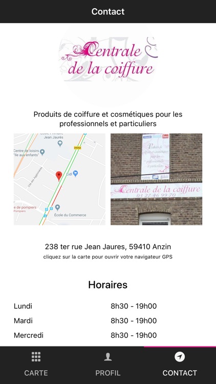 Centrale Coiffure Fidélité screenshot-4