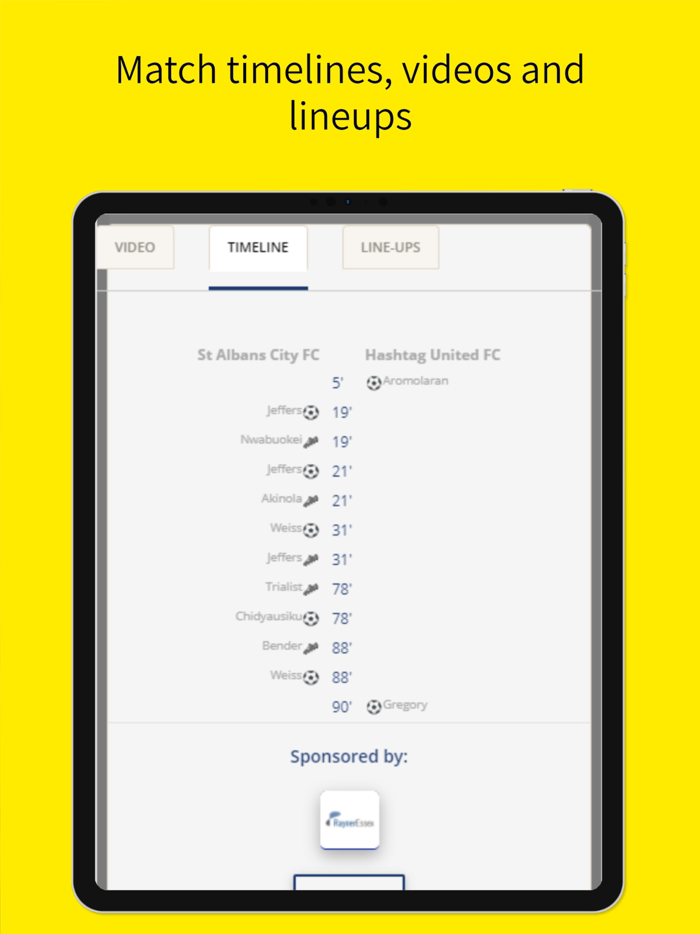 St Albans City FC App