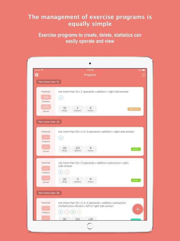 Screenshot #6 pour Maths Cards - Quick arithmetic