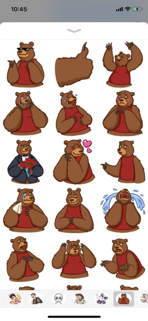 Cute Bear Pun Funny Stickers