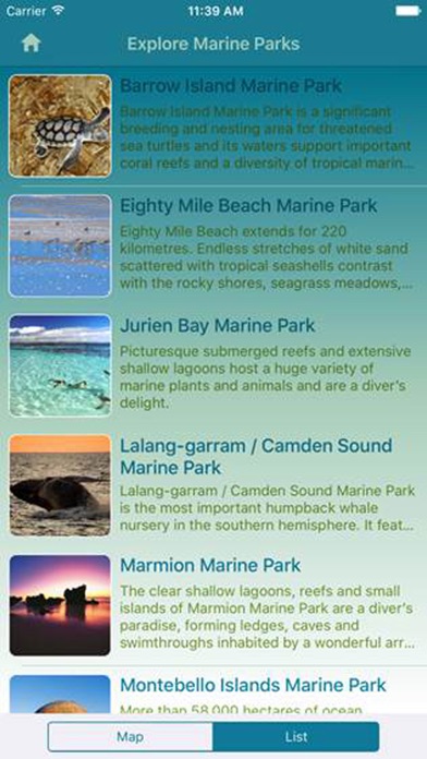 Screenshot #2 pour Marine Parks WA