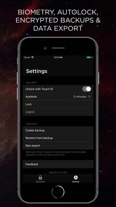 Satellite Password Managerのおすすめ画像6