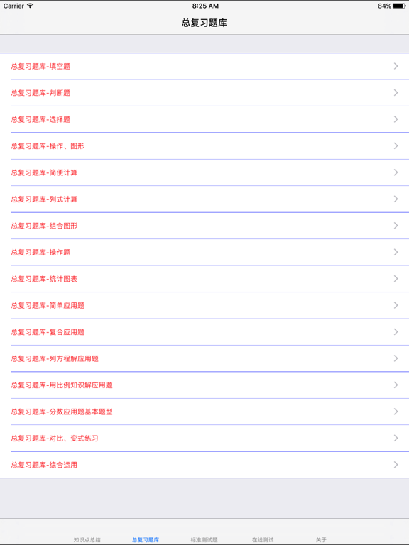 Screenshot #4 pour 小学1~6年级数学语文总结大全