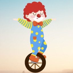 骑着独轮车向前进