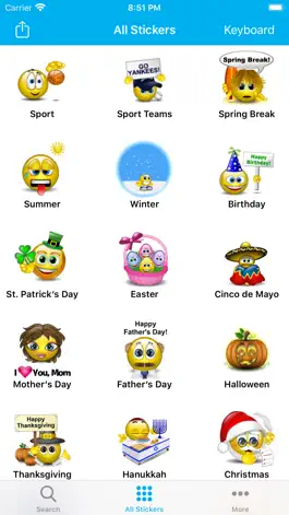 Game screenshot Emojis 3D - Animated Sticker hack