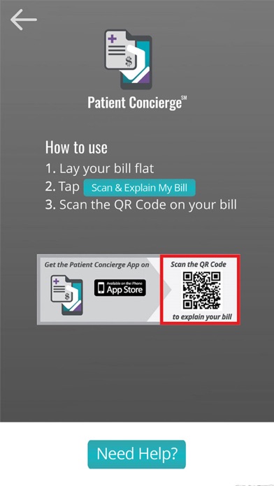 Patient Concierge Screenshot