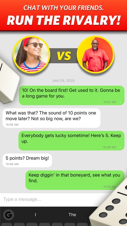 Domino! - Multiplayer Dominoes screenshot-4