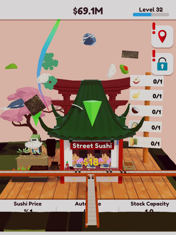 Screenshot #4 pour Street Food 3D: Idle Game
