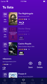 Movie Tracker screenshot