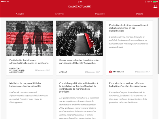 Screenshot #4 pour Dalloz actualité