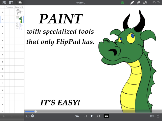 ‎Скриншот приложения DigiCel FlipPad Animation