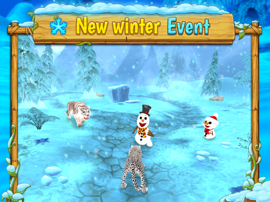 Cheetah Family Sim : Wild Cat iPad screenshot 1 - Games app