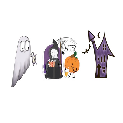 Haunted Halloween Funny Emojis icon