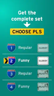 funny road signs usa (glossy) problems & solutions and troubleshooting guide - 1