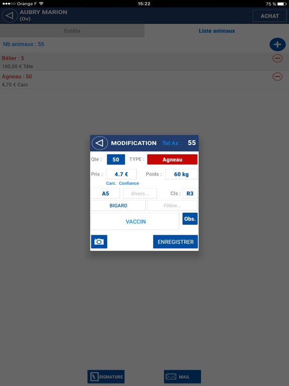 Screenshot #6 pour Gicab Achat multi-espèces