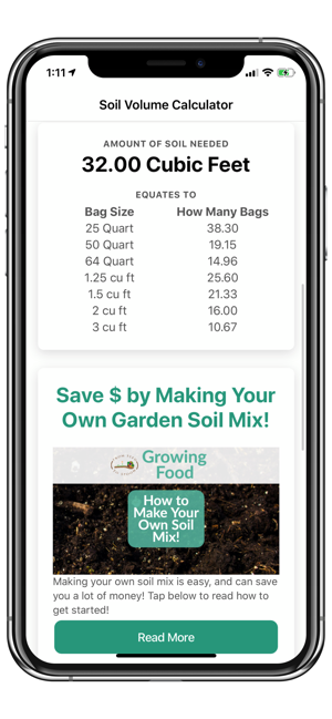Garden Soil Calculator(圖2)-速報App