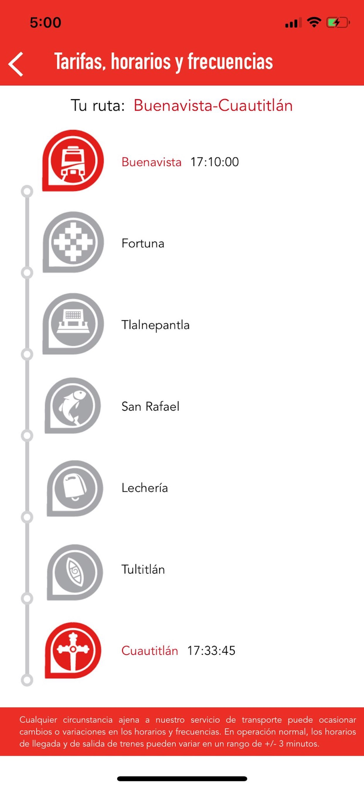 Mi Suburbano screenshot 3