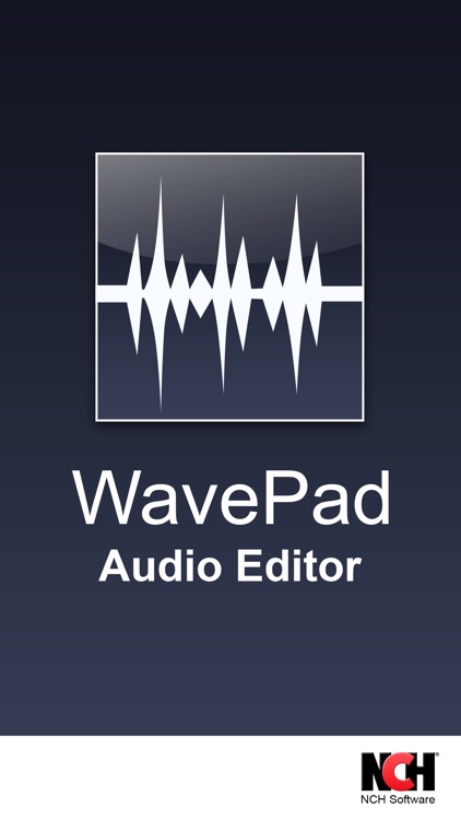 WavePad Music and Audio Editor