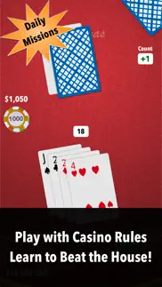 blackjack masters - learn 21 iphone screenshot 4