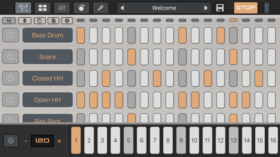 LE04 | AR-909 Drum Machine Screenshot