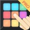 Electro Drum Pad Pro is a super easy-to-use app for mixing music