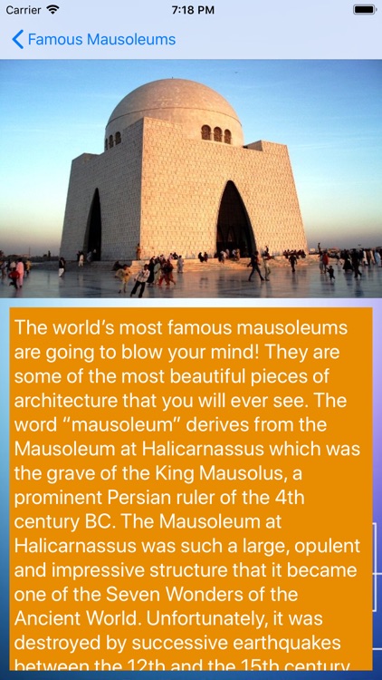 Most Famous Mausoleums app