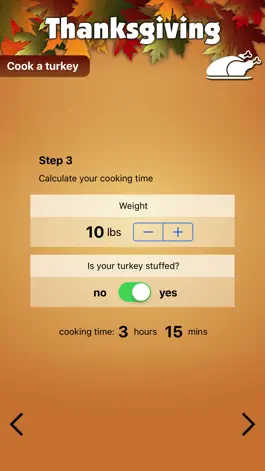 Game screenshot Thanksgiving App hack