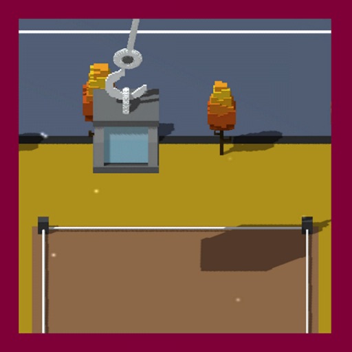 Box Tower Drop Icon