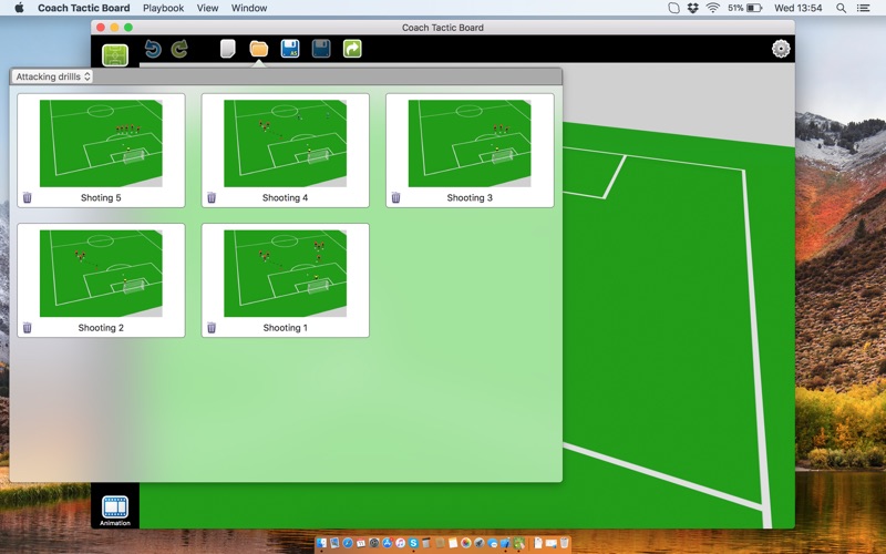 コーチ戦術的なボード-サッカー screenshot1
