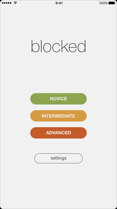 blocked infinite Screenshot