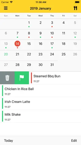 Game screenshot My Diet Calendar mod apk