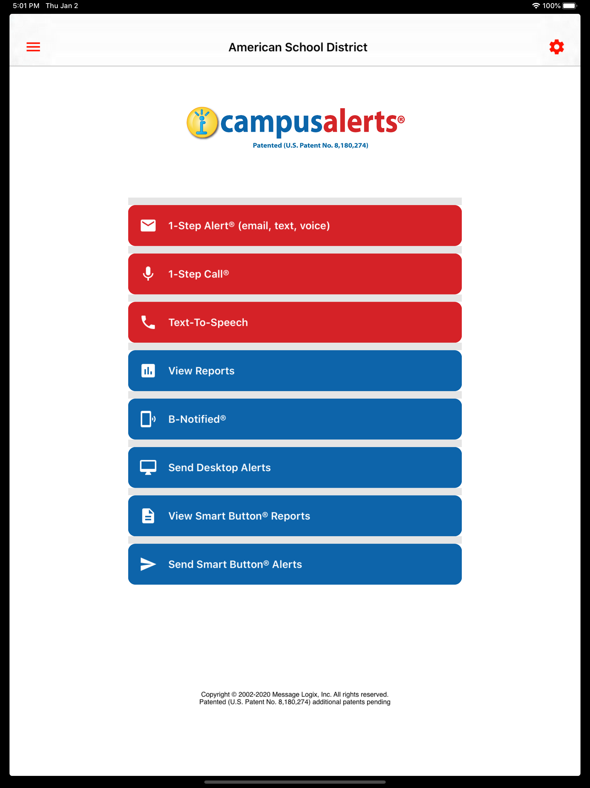 Campus Alerts