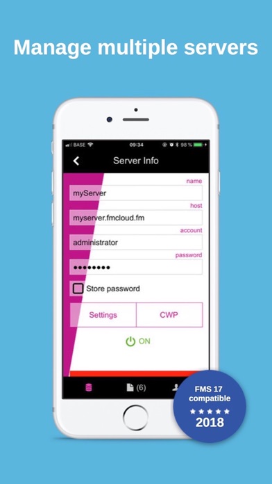 Screenshot #1 pour FMS Admin Controller