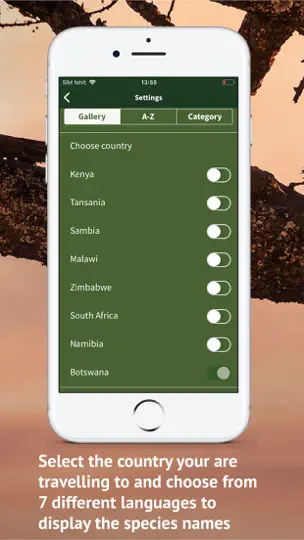 Screenshot von The Golden Safari Guide auf dem iPhone 5