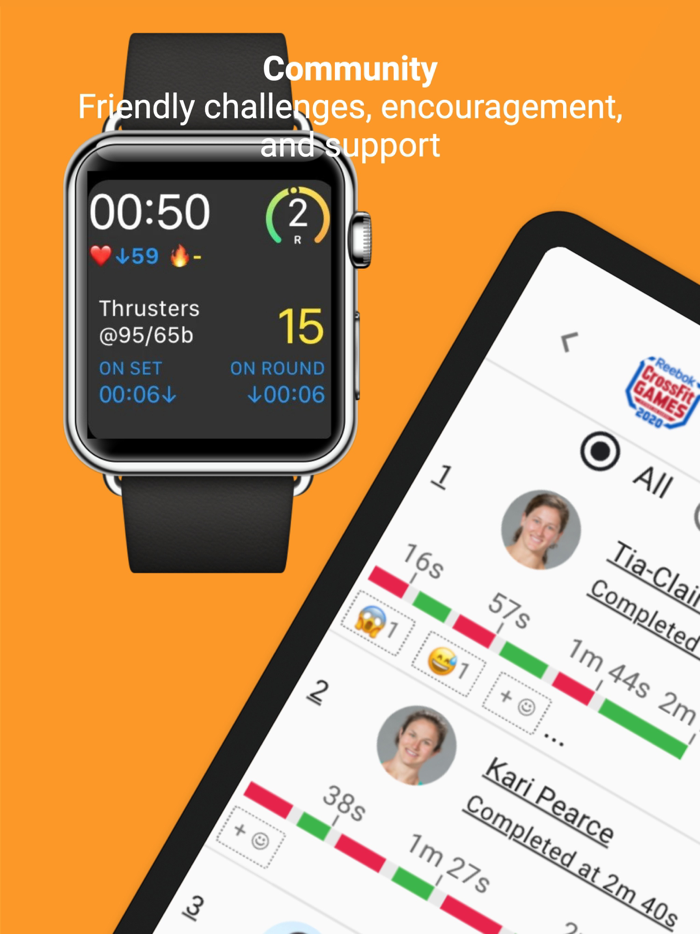 WOD Insight AMRAP TABATA EMOM