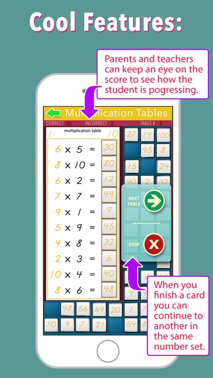 Multiplication Tables - Math screenshot-4