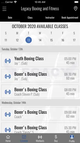 Game screenshot Legacy Boxing and Fitness apk