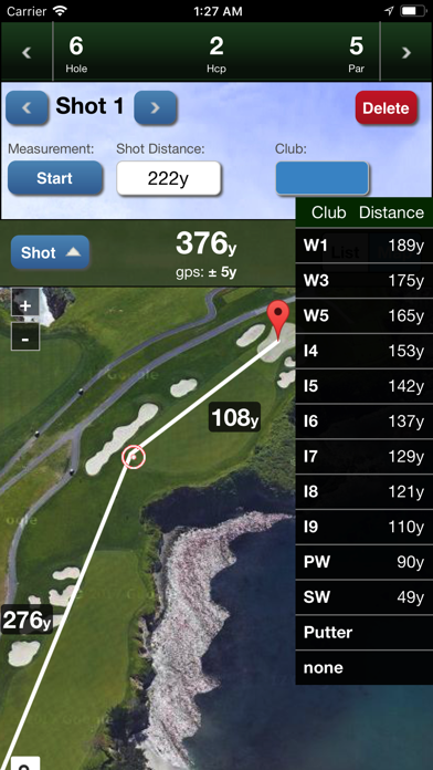 mScorecard - Golf Scorecard Screenshot