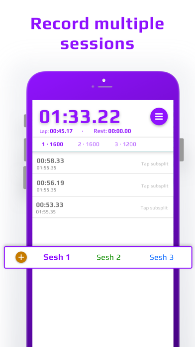 Trackster: Stopwatch Screenshot 3 - AppWisp.com Trackster: Stopwatch Screenshot 3 - AppWisp.com