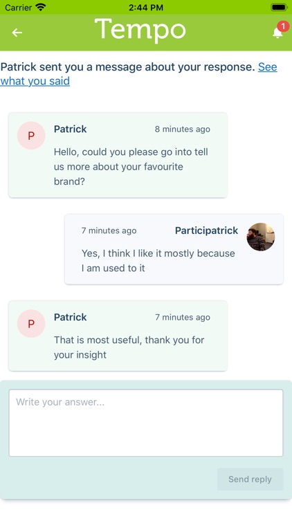 Tempo - Smart Mobile Research screenshot-3