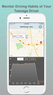 safedrive: for teen drivers iphone screenshot 1