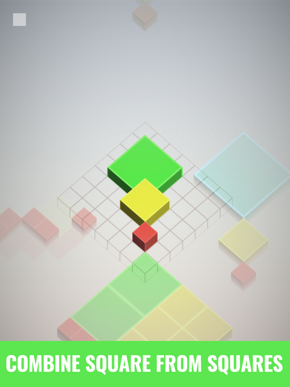 Screenshot #4 pour Isometric Squares - puzzle ²