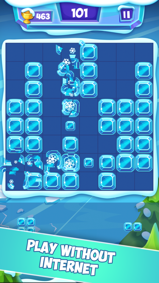 #2. Ice Block Puzzle Game (iOS) By: Nguyen Tu