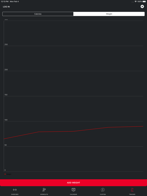 Screenshot #5 for Weight-Lifting Workout Planner